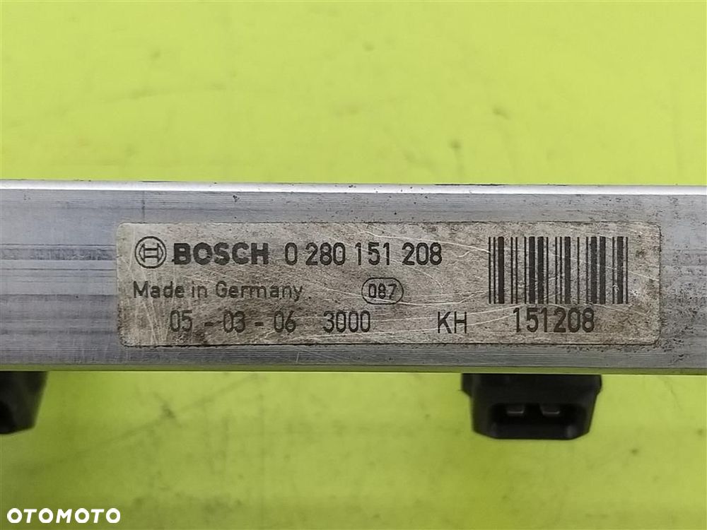 Listwa wtryskowa Opel Astra II G 1998-2009 CORSA C 1.4 B BOSCH 0280151208 - 4