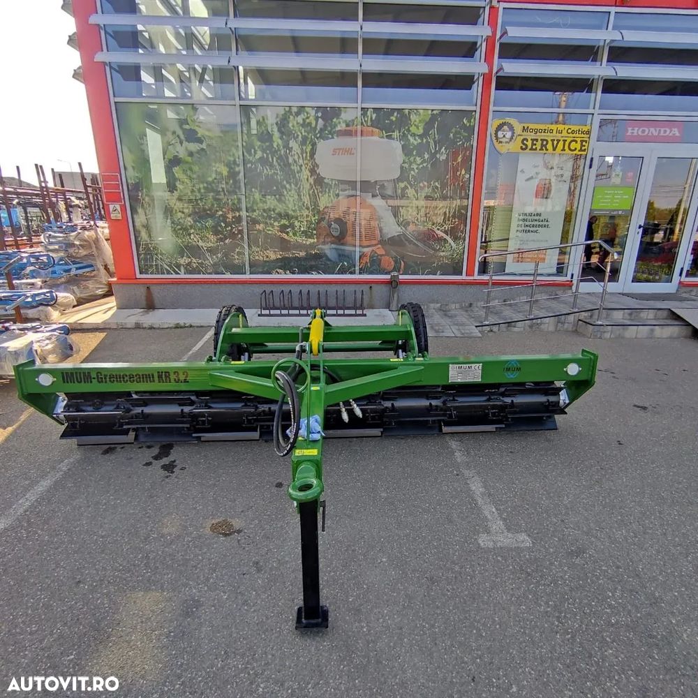 IMUM Tocator vegetatie, 6 metri, Imum, model Greuceanu KR6.0, tractat, minim 80 CP - 1