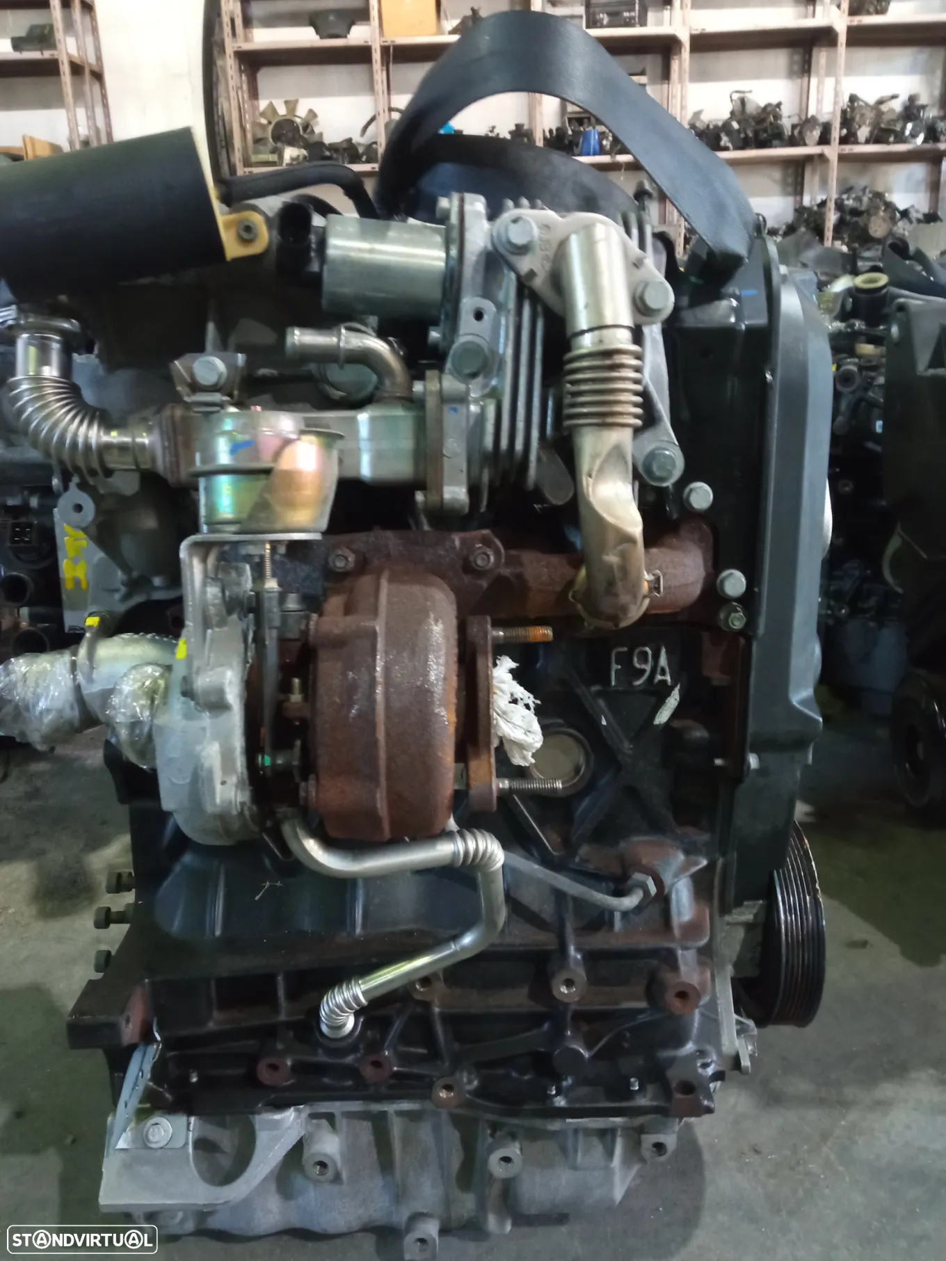 Motor Renault 1.9 Dci REF: F9A (Megane, Scenic) - 2