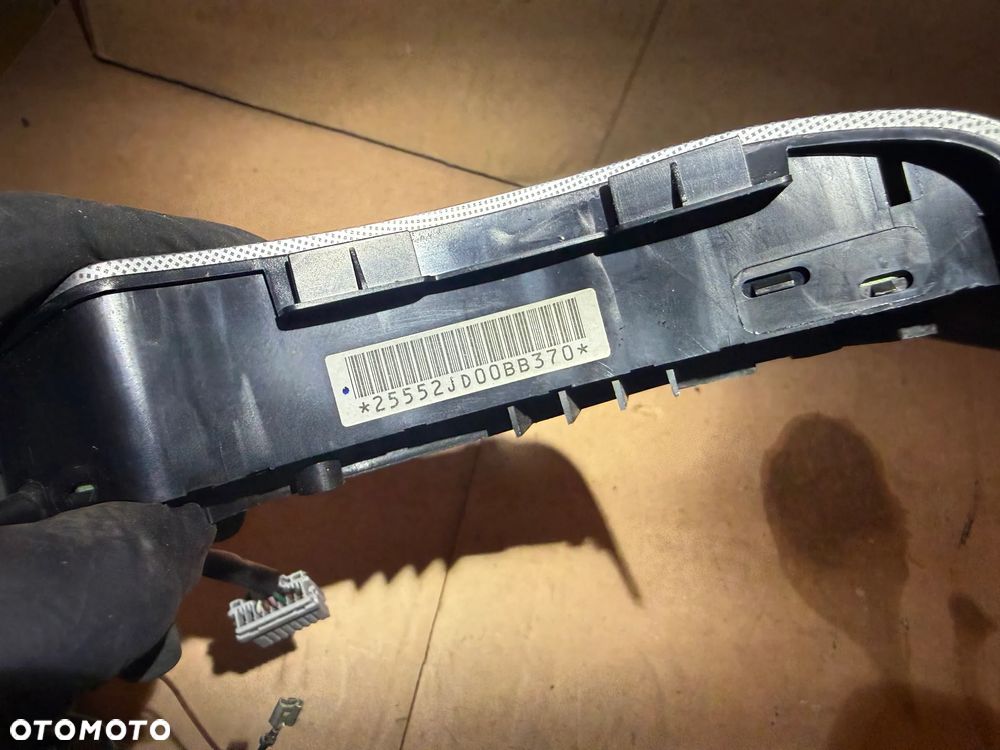 Przełącznik multifunkcja ramka kierownicy Nissan Qashqai J10 25552JD00B 25552JD00 OE - 3