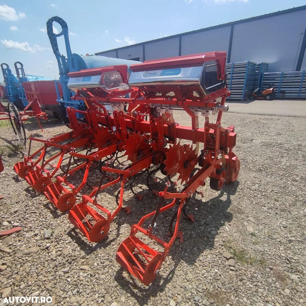 Bufer PRASITOARE CU FERTILIZARE BUFER | PE 5 RANDURI, BUNCARE INOX, MHM5-CF - 3