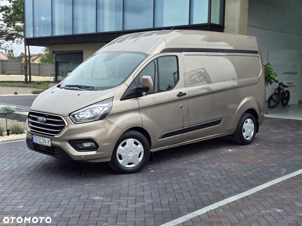 Ford TRANSIT CUSTOM CHŁODNIA +FUNKCJA GRZANIA + PODŁONCZENIE NA POSTOJU 230V  MODEL L2H2 340L-170 AUTOMAT 48 Tyś km SERWIS ASO FORD DO OSTATNIEGO Km SALON POLSKA BOGATA OPCJA WYPOSAŻENIA AUTOMAT KAMERA COFANIA + CZUJNIKI COFANIA LEDY METALIK ASYSTENTY KIEROWCY - 10