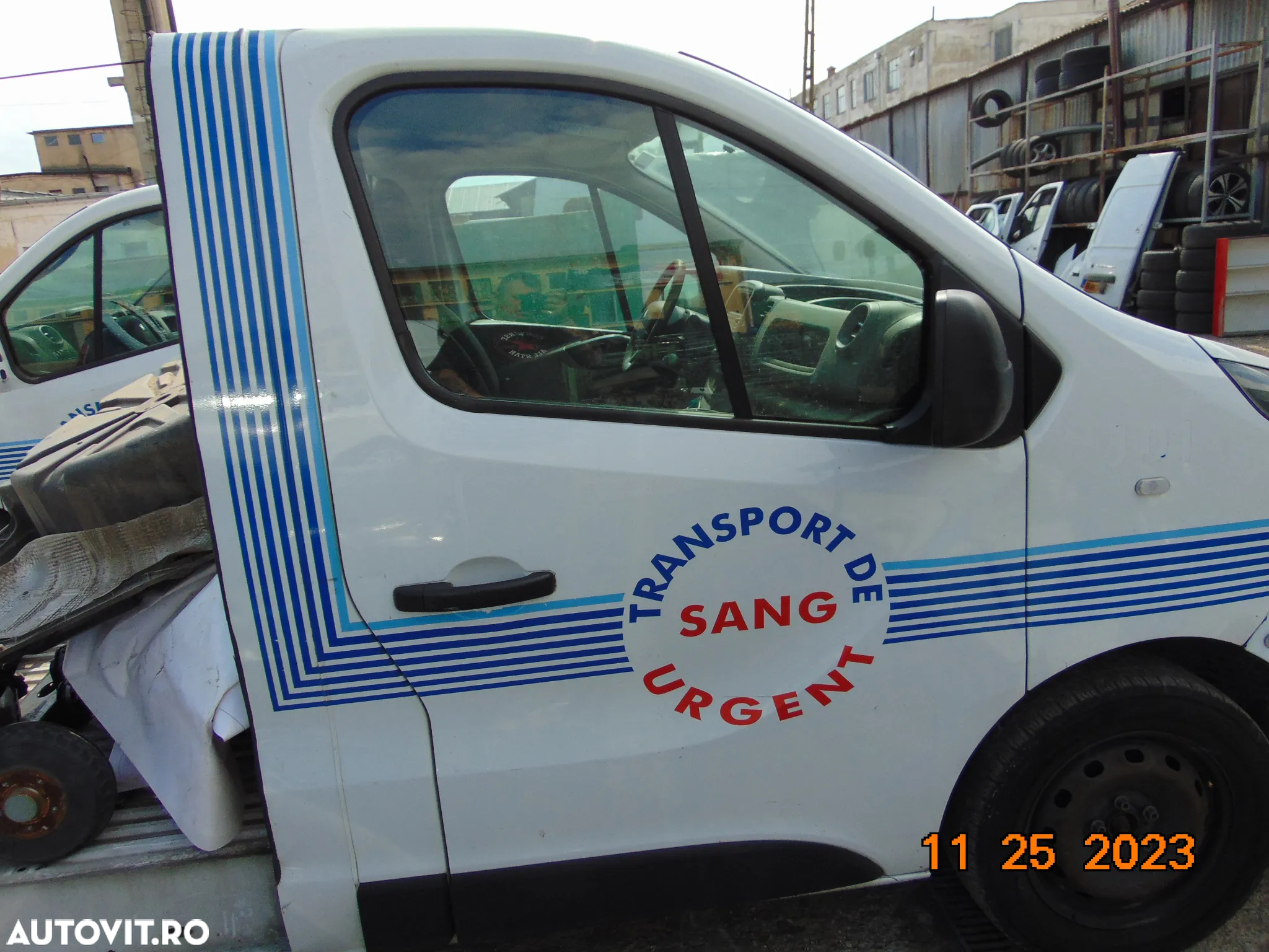 Macara geam Renault Trafic 3 aan 2014-2021 Opel Vivaro macarale gemauri eletrice stanga dreapta - 2