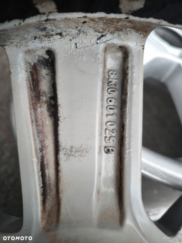 FELGA FELGI VW AUDI A4 A5 A6 7.5J R17 ET45 8K0601025B R*2* KOMPLET PROSTE - 11