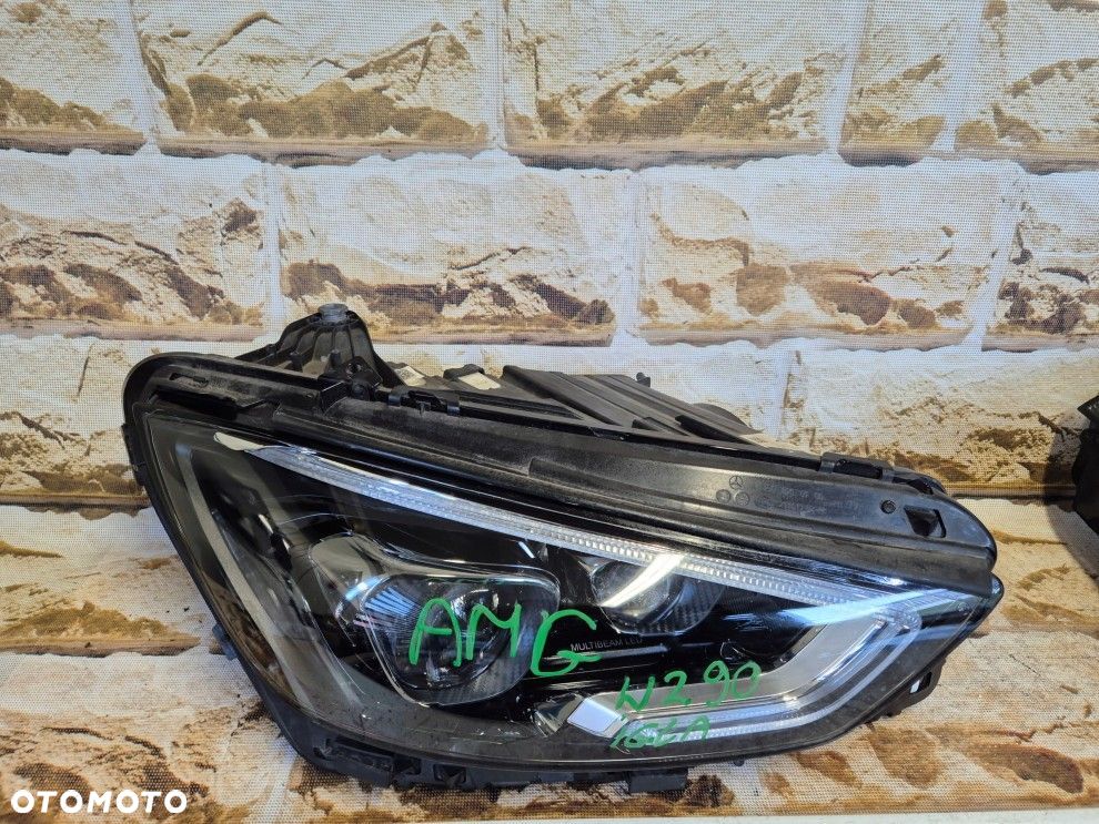 mercedes AMG GT 4 -DOOR w290 led multibeam prawa lampa europa idealna - 7