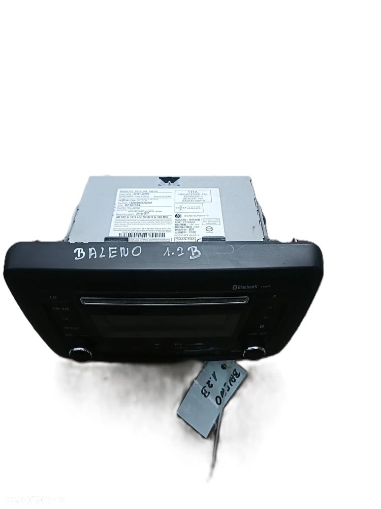 SUZUKI BALENO II 15- RADIO RADIOODTWARZACZ WYŚWIETLACZ CB BLUETOOTH 39101-68PF0 + - 2