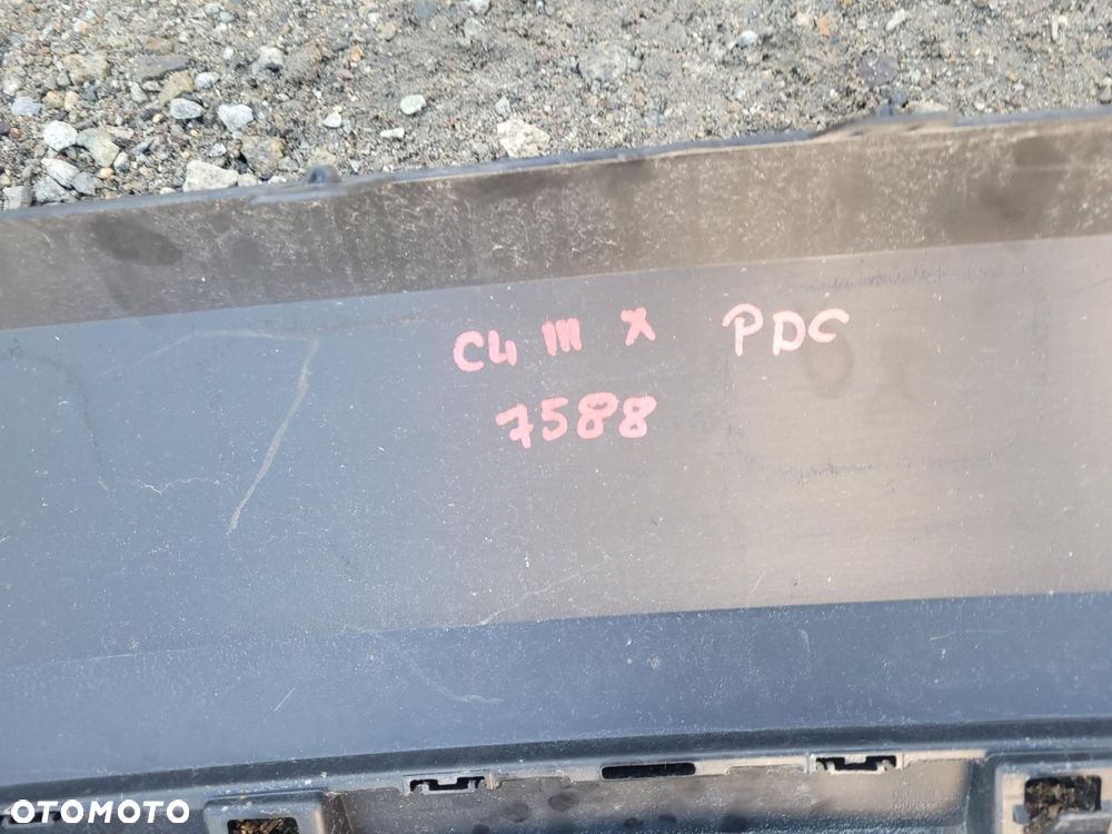 ZDERZAK TYŁ PDC DOKŁADKA CITROEN C4 III X 9835122580, #7588 - 6