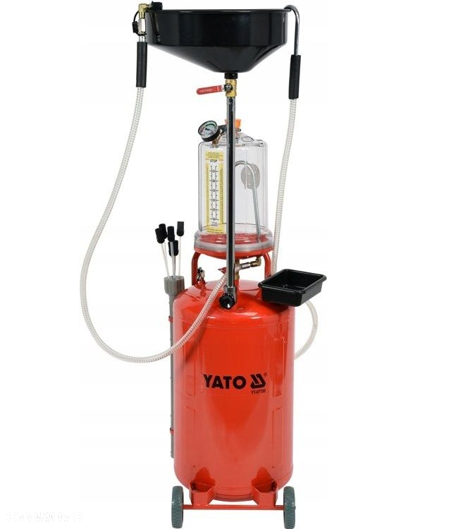 YATO ZLEWARKO WYSYSARKA PNEUMATYCZNA 8 BAR ZBIORNIK YT-07190 6 SOND SSĄCYCH - 10