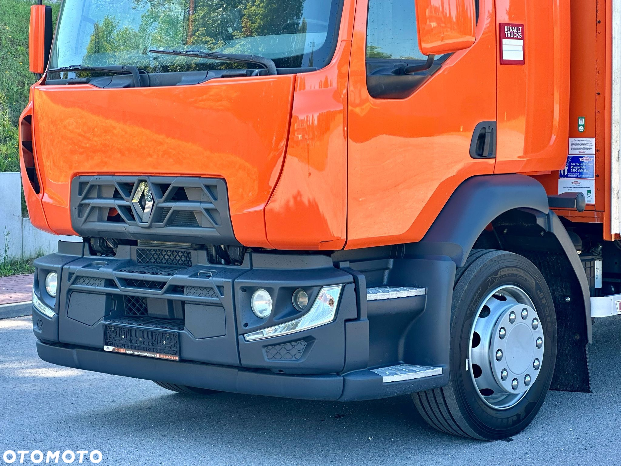Renault D 18 / 280 / FIRANKA / WINDA / 8.6 M DŁUGOŚCI / 21 EUROPALET / NOWE OPONY / ŁADOWNOŚĆ 9.380 KG / AUTOMAT / SERWISOWANA / SPROWADZONA - 13