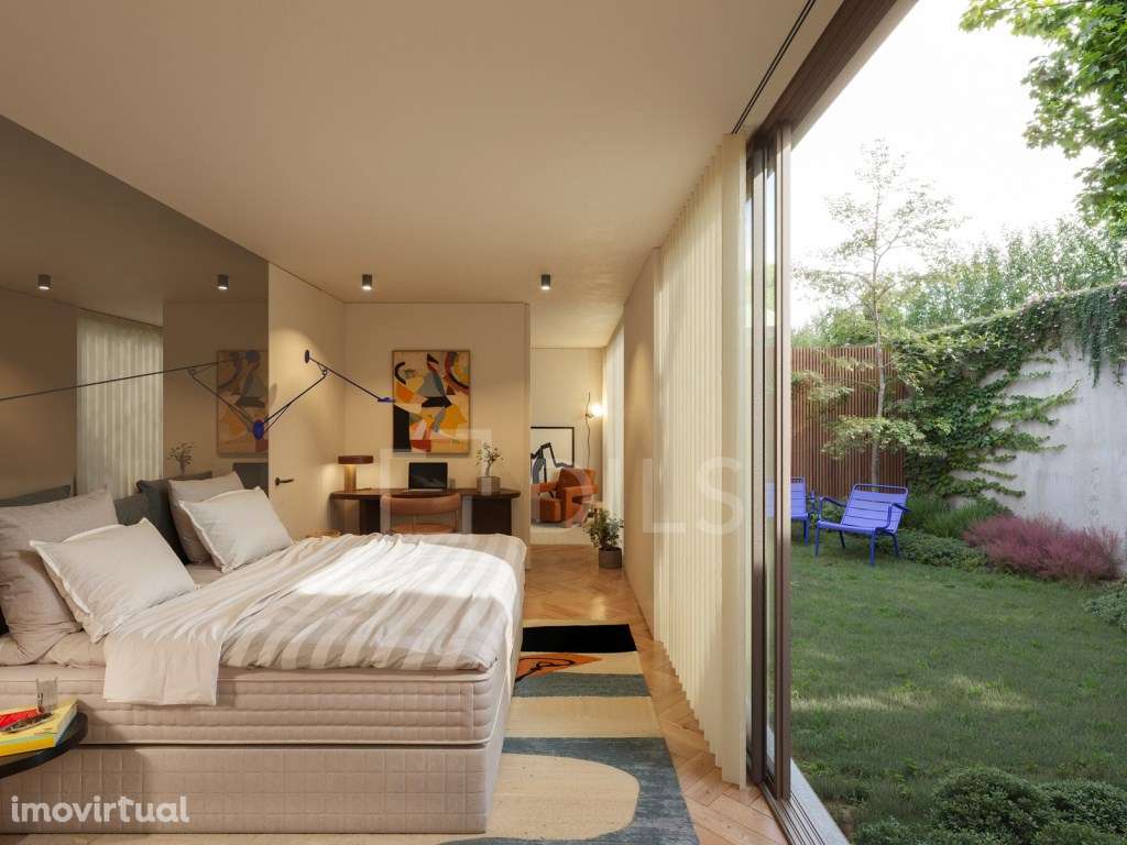 Apartamento T1 com jardim em novo empreendimento, junto à Avenida d... - Grande imagem: 2/30