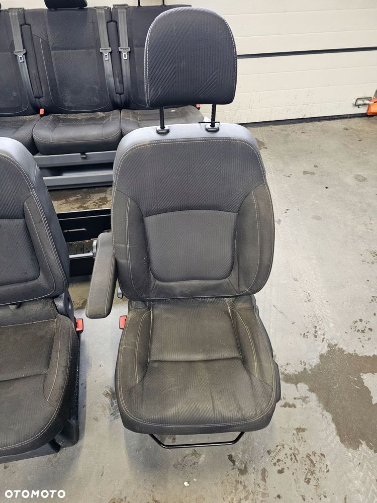 fotele kanapa ławka renault trafic iii brygadówka 6 osobowa lift 23r - 3