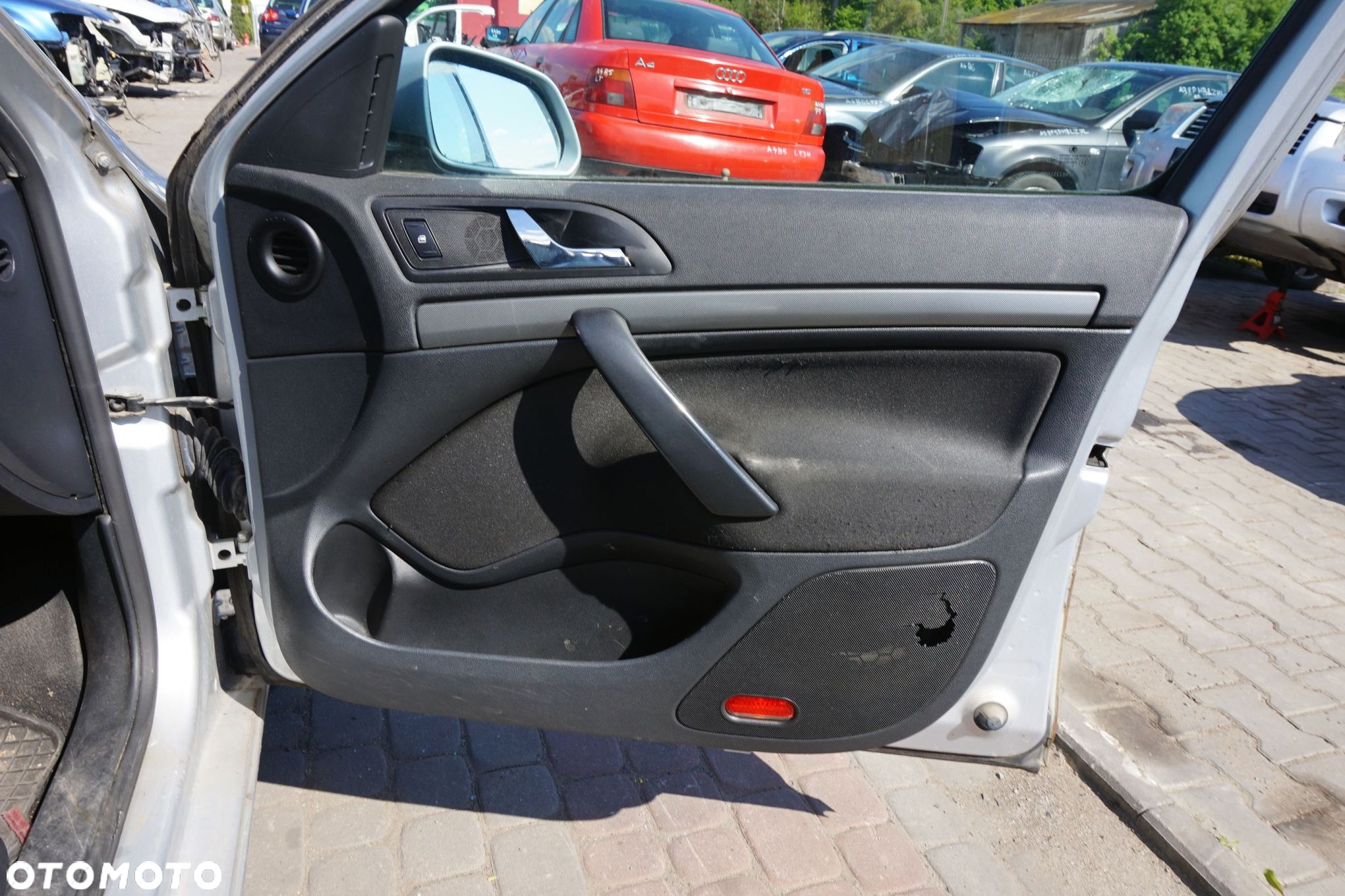 DRZWI PRZEDNIE PRAWE OCTAVIA II 1Z3 LIFT KOMBI 9156  SREBRNY SKODA 2008-2013 - 10