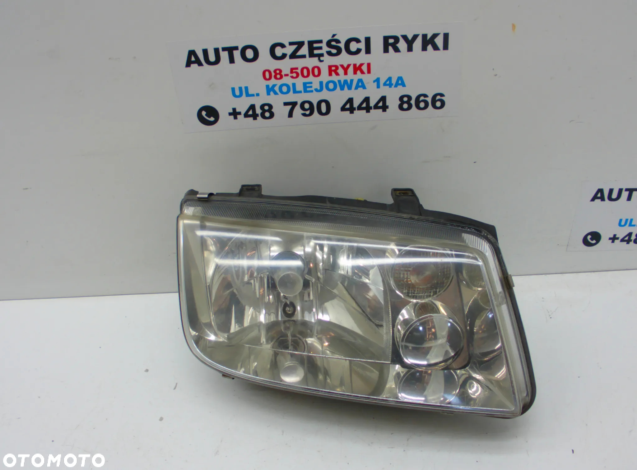 VW Bora Lampa przód Lewa Prawa strona EU - 7