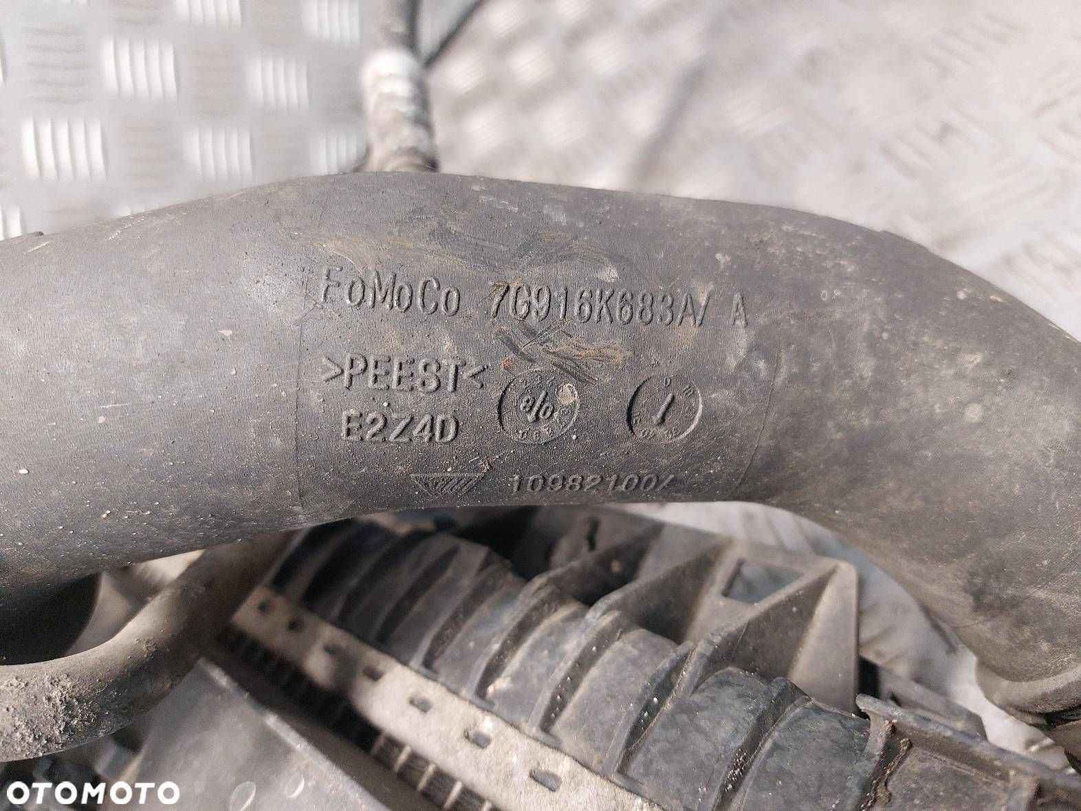CHŁODNICA WODY KLIMATYZACJI INTERCOOLER FORD MONDEO MK4  2.0 TDCI - 7