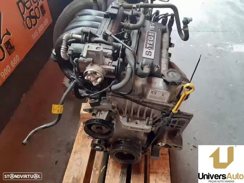MOTOR COMPLETO CHEVROLET AVEO / KALOS FASTBACK 2009 -B12D1 - 4