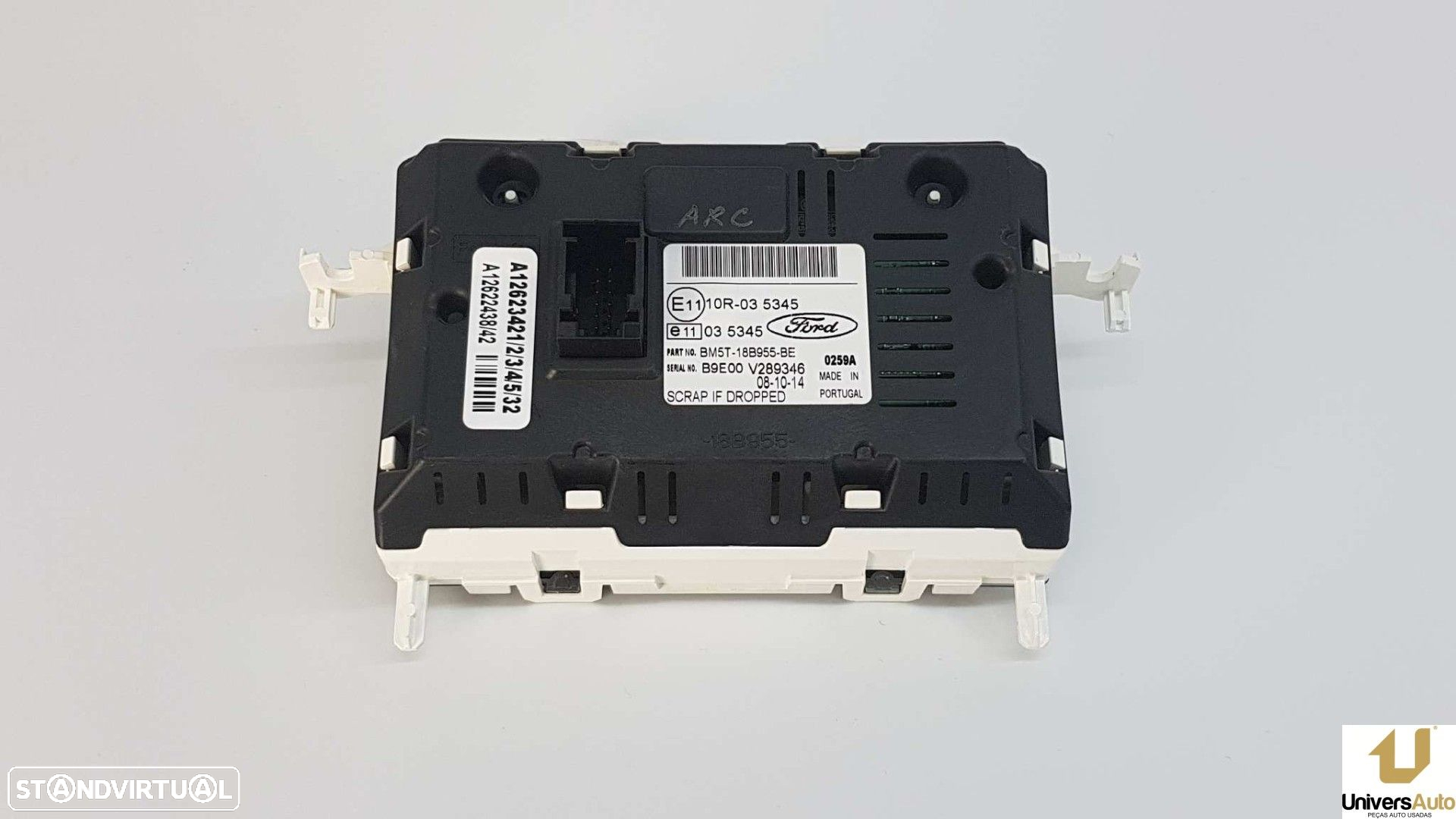 TELA/ECRÃ MULTIFUNÇÕES FORD TRANSIT CUSTOM KASTEN 270 L1 - 3