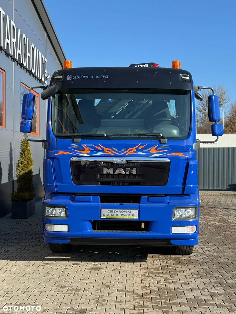 MAN TGM TGL TGS 18.250 // wywrotka 3-S + HDS HMF 1420 - K2 // E5 // budowlanka //żuraw dzwig kran crane // Świeżo sprowadzony!! - 27