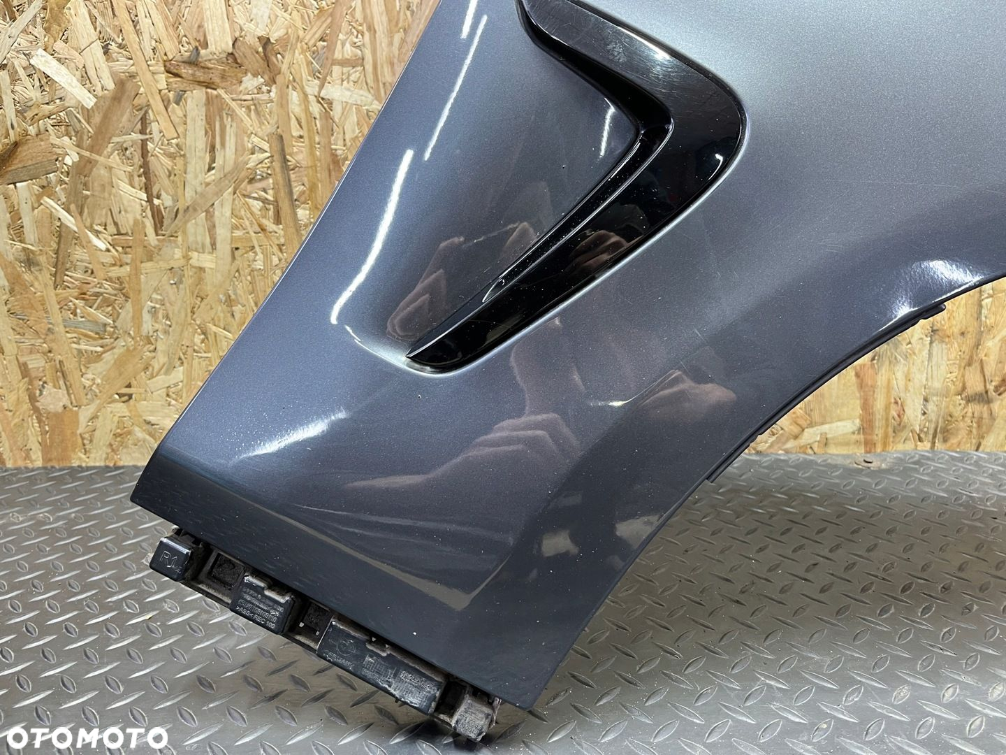 BŁOTNIK PRAWY PRZÓD BMW F32 F36 PRZED LIFTEM B39 MINERALGRAU - 2