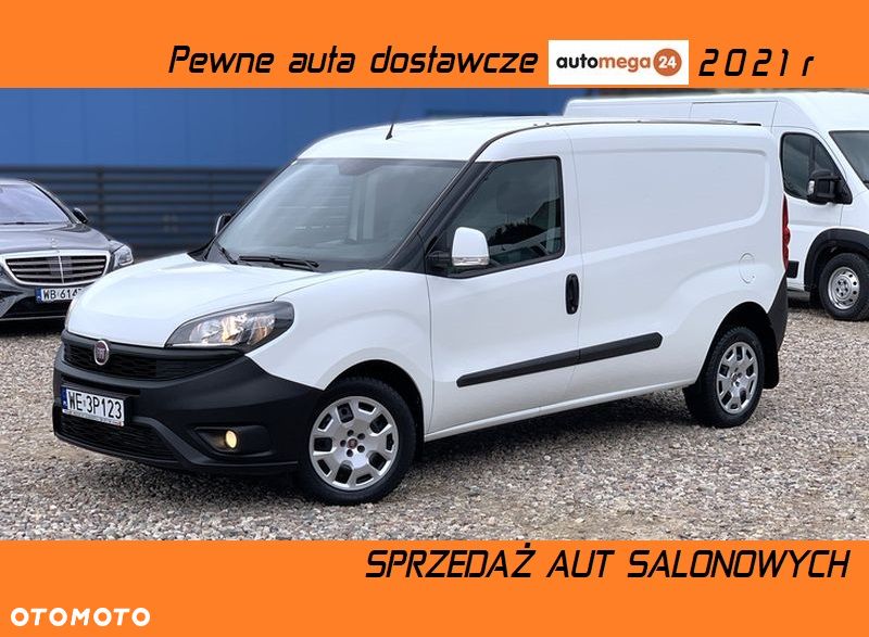 Fiat DOBLO PROFESSIONAL L2H1 Long MAXI VAN WZMOCNIONY Ładowność 961kg, Homologacja cięż. VAT-1, HAK wpinany 1300kg, Alarm, Czujniki parkowania, Halogeny, Podgrzewane fotele, Koła 16' MOCNY SILNIK 1.6 MultiJet, 105KM Emisja spalin Euro-6, Skrzynia biegów 6cio stopniowa! Zabudowa paki, F-VAT23% - 10