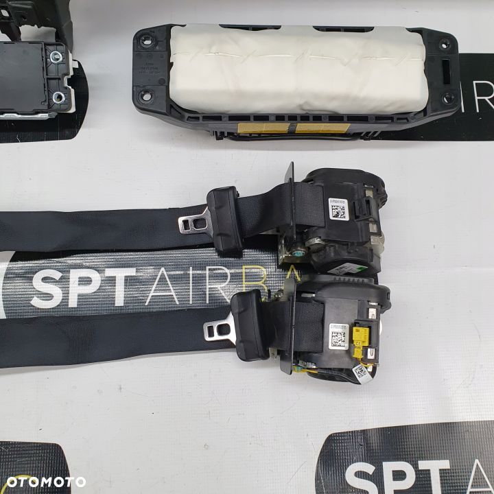 MERCEDES EQC DESKA ROZDZIELCZA KONSOLA KOKPIT PULPIT PODUSZKI AIRBAG AIR BAG PASY KIT SET - 11