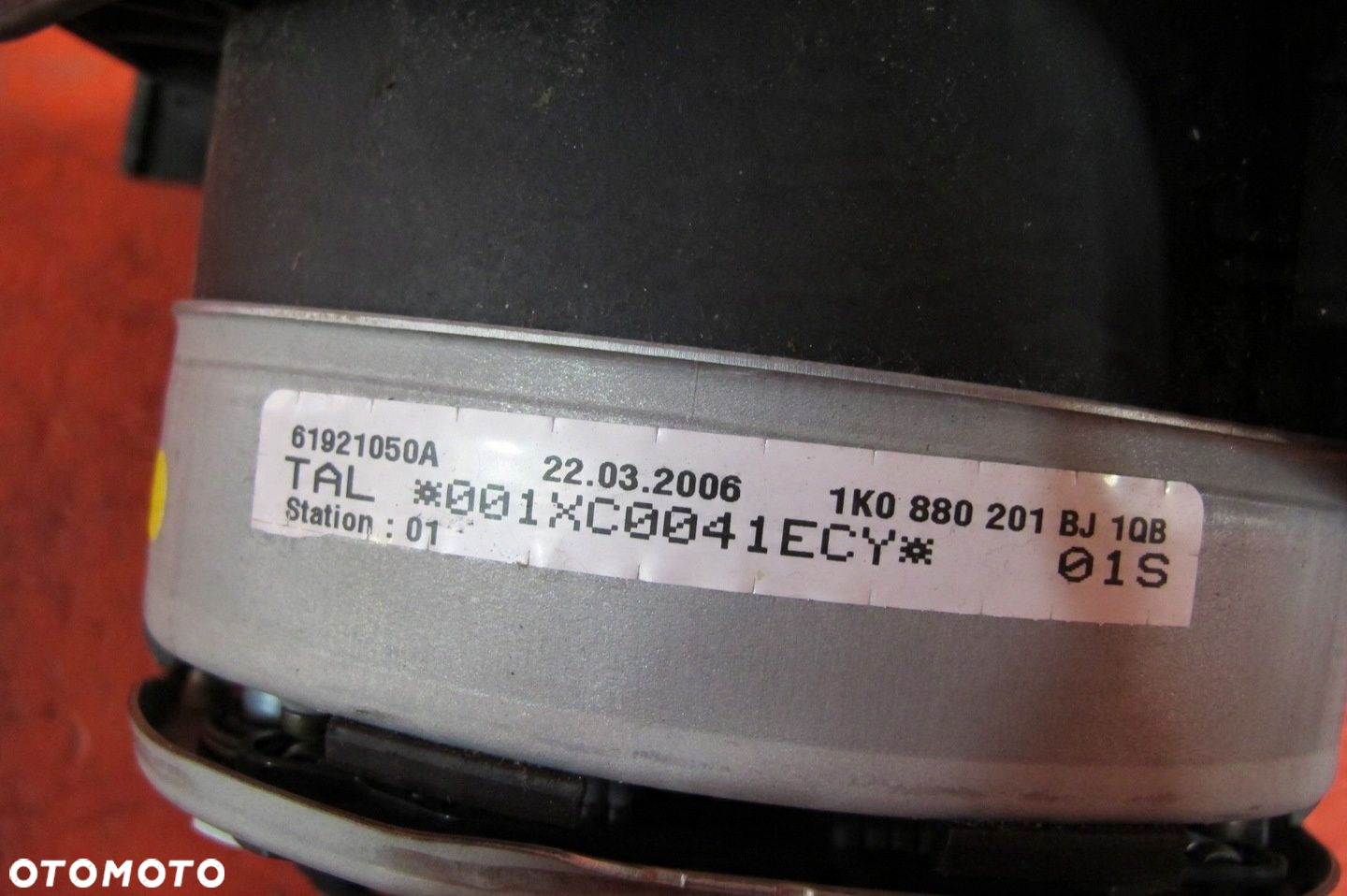 VW GOLF PLUS  PODUSZKI DESKA KONSOLA AIRBAG PASY SENSOR KPL - 9