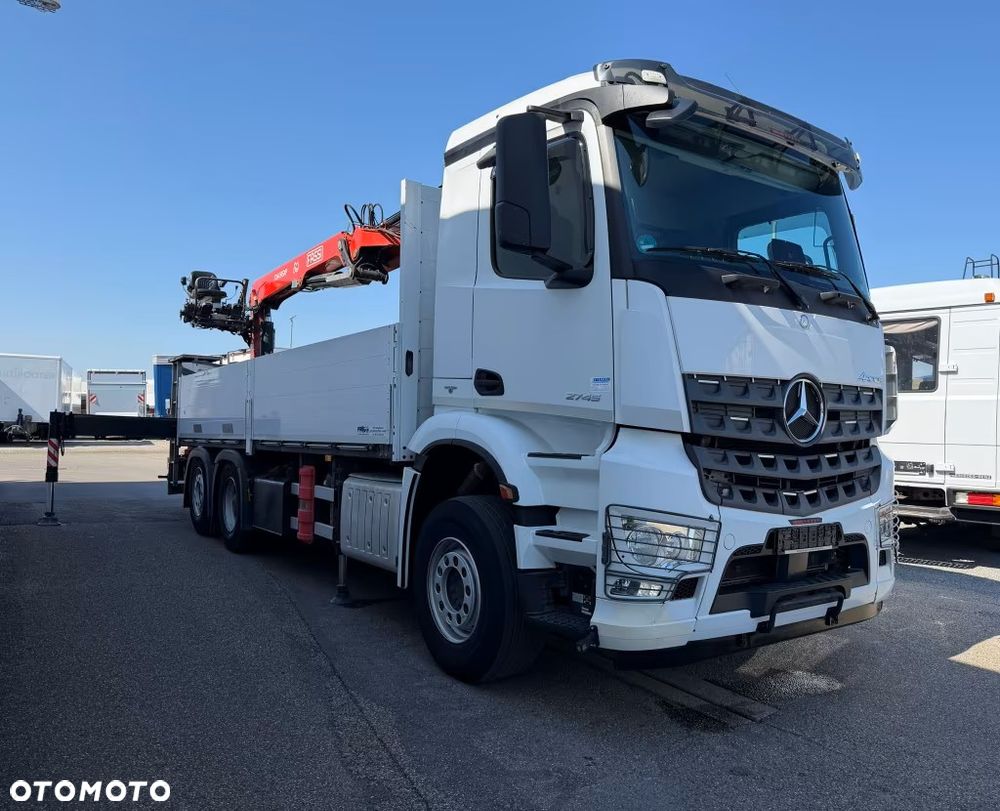 Mercedes-Benz Arocs 2745 6x2*4 |FASSI F240 ASXP sterowany radiowo| Retarder | Oś skrętna | Euro 6 - 2