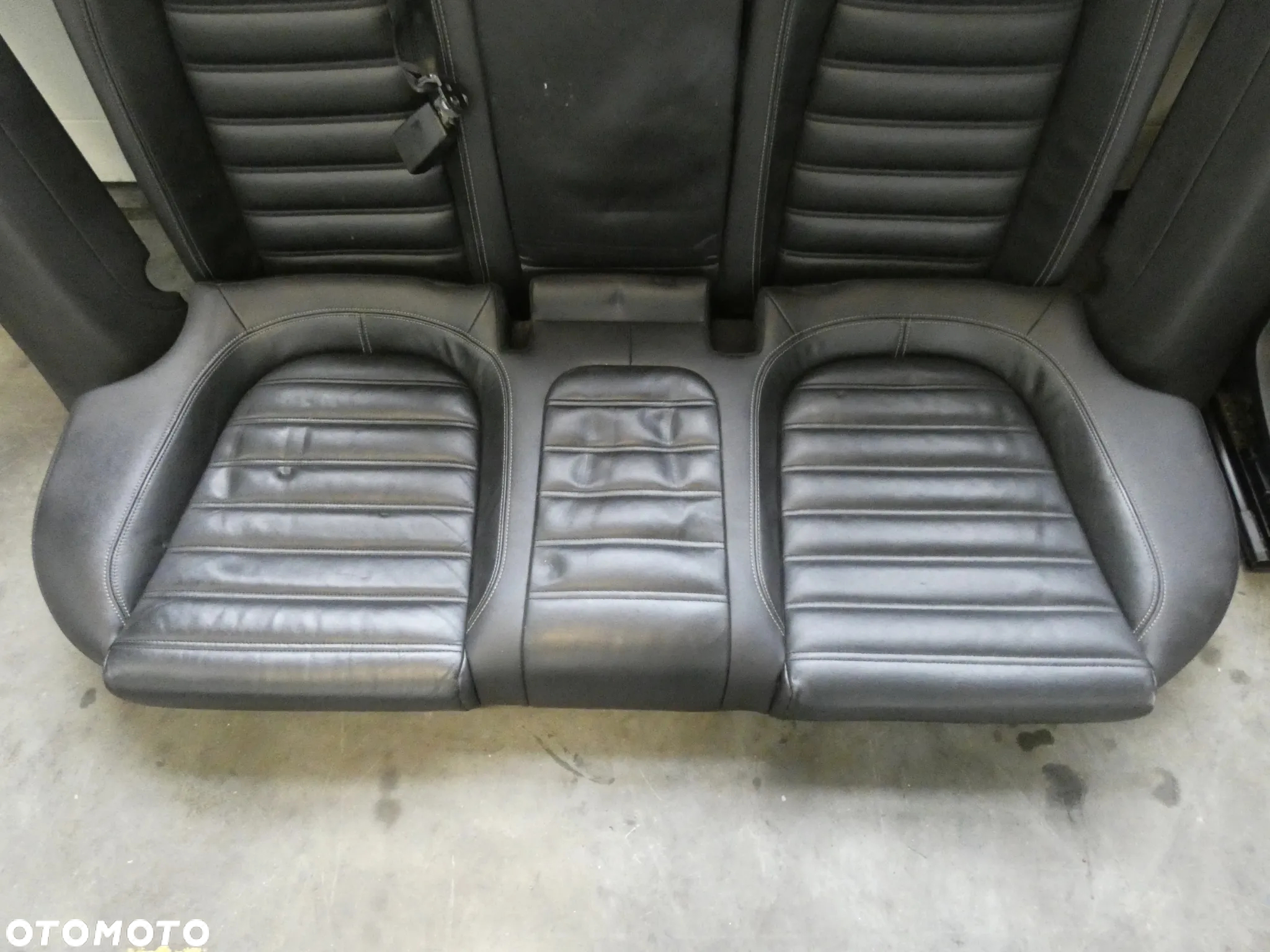 VW PASSAT CC LIFT GRZANE FOTELE PRZÓD TYŁ KANAPA KOMPLET CZARNA SKÓRA GORLICE - 12