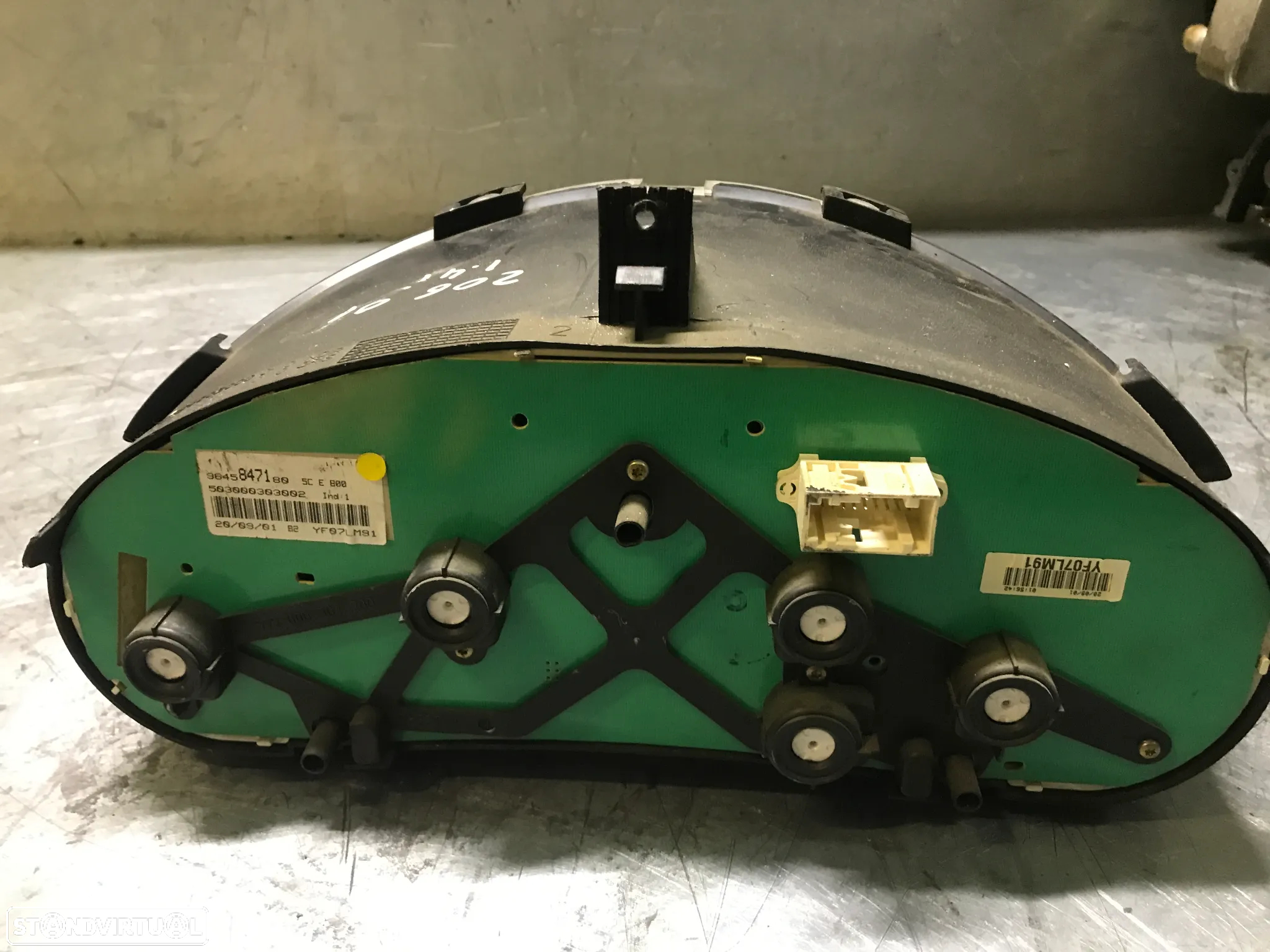 QUADRANTE PEUGEOT 206 1.4i 9645847180 - 2
