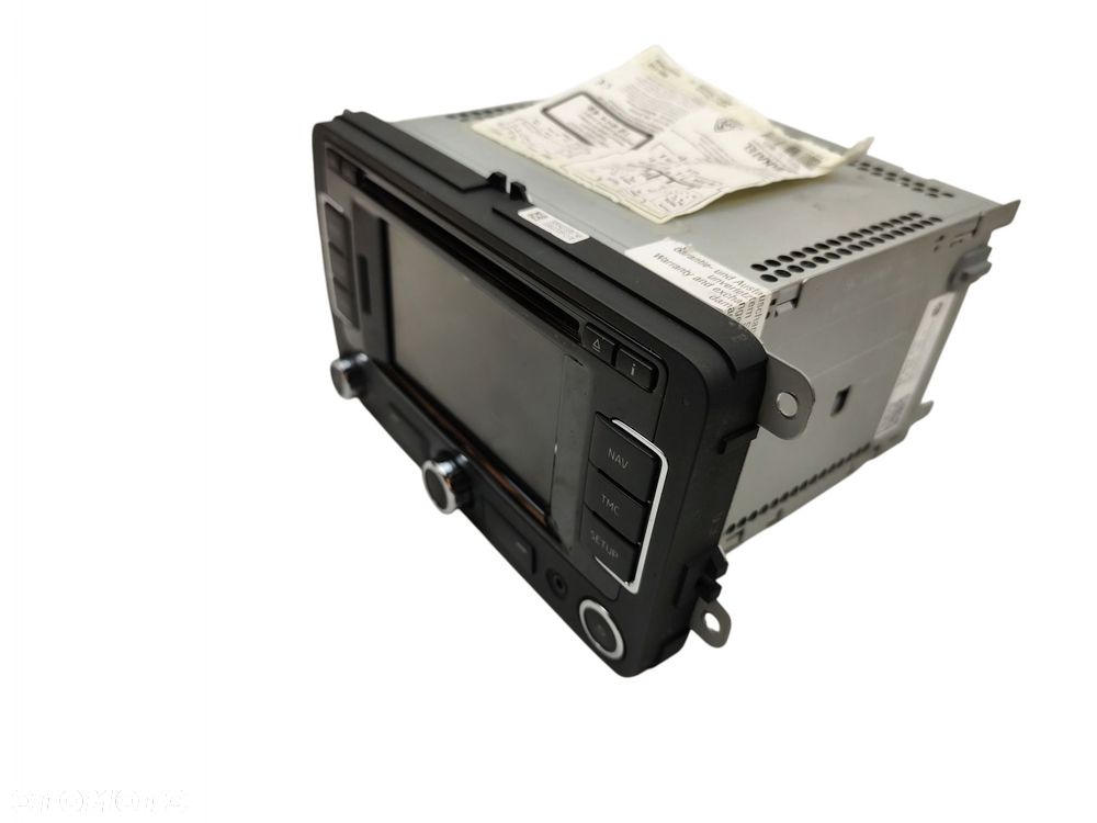 RADIO NAWIGACJA NAVI GPS SKODA RAPID FABIA II 5JA035192H - 5