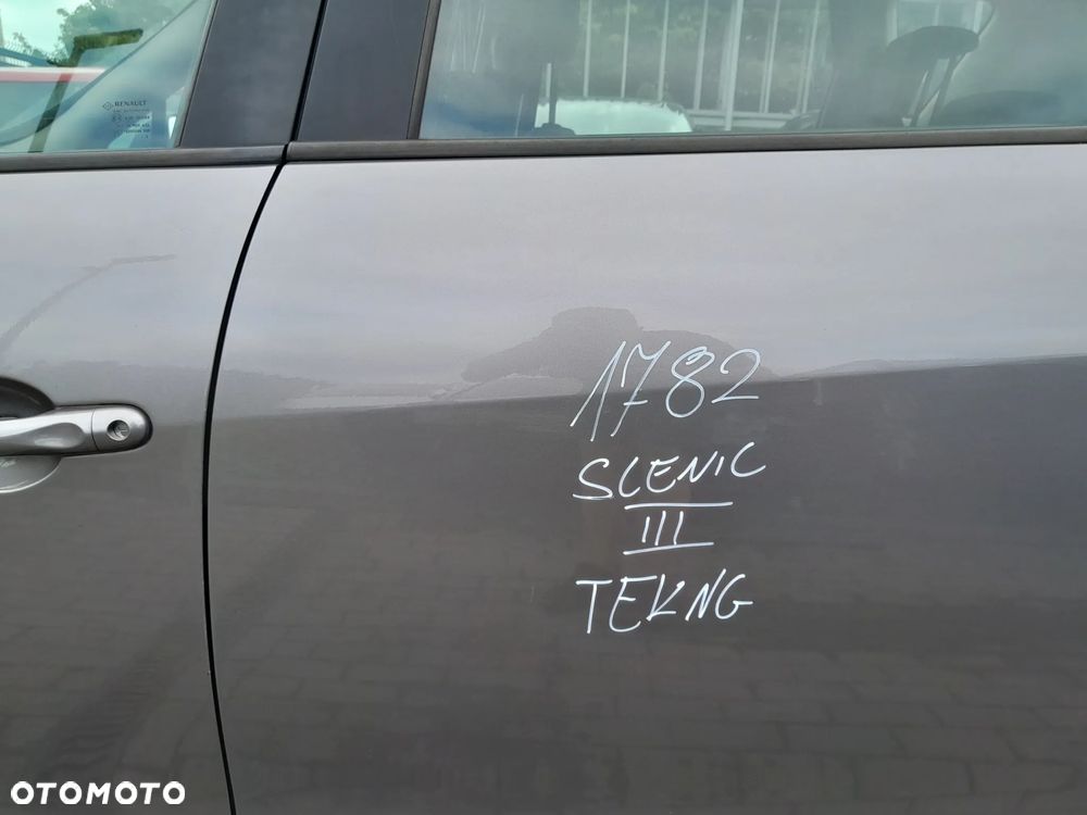 RENAULT SCENIC III XMOD DRZWI LEWE TYLNE LEWY TYŁ KOLOR: TEKNG - 2
