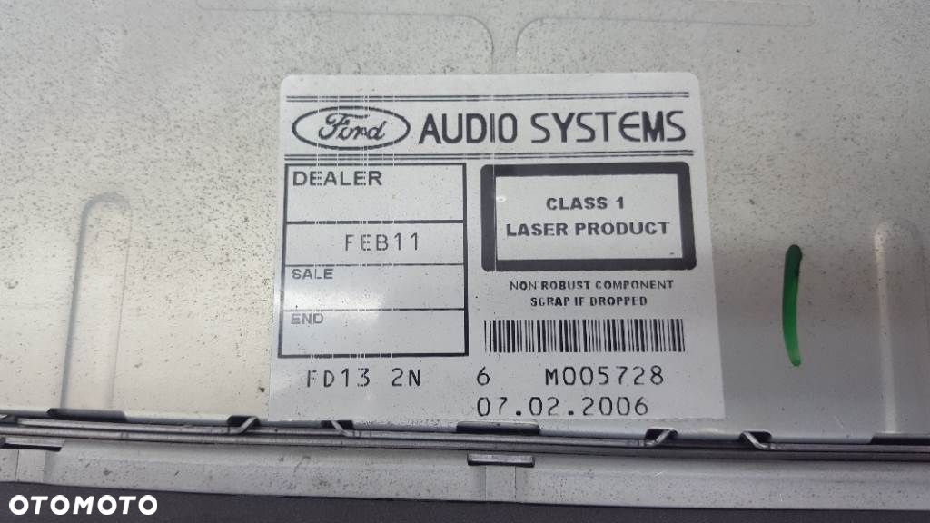 RADIO FORD MONDEO MK3 NAVI KLIMA VP7S7F-18C821 - 4