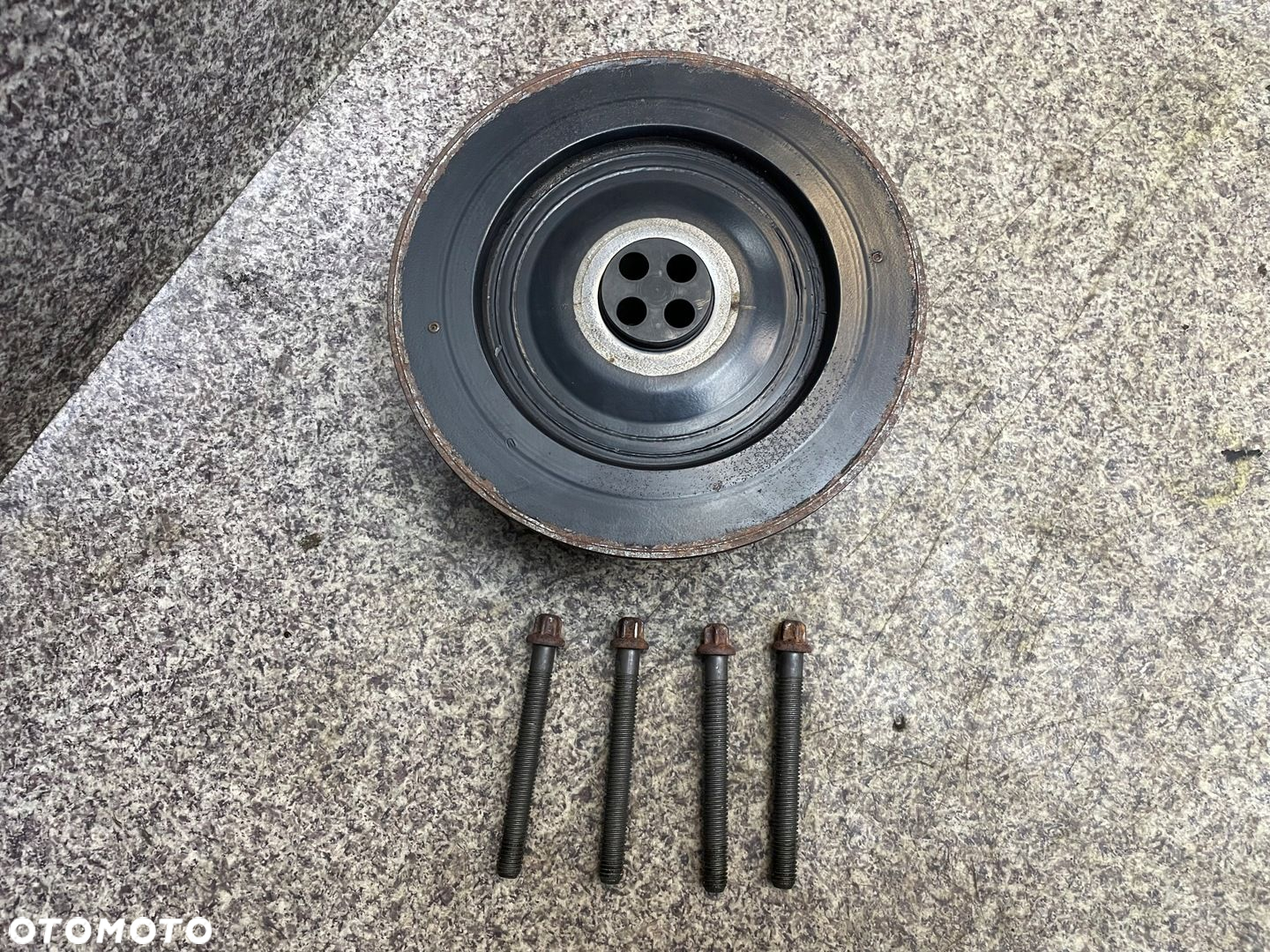 Kolo pasowe walu drgan sruby 3.0 D 3.5 D M57 BMW X3 E83 X5 E70 E71 E92 E63 - 4