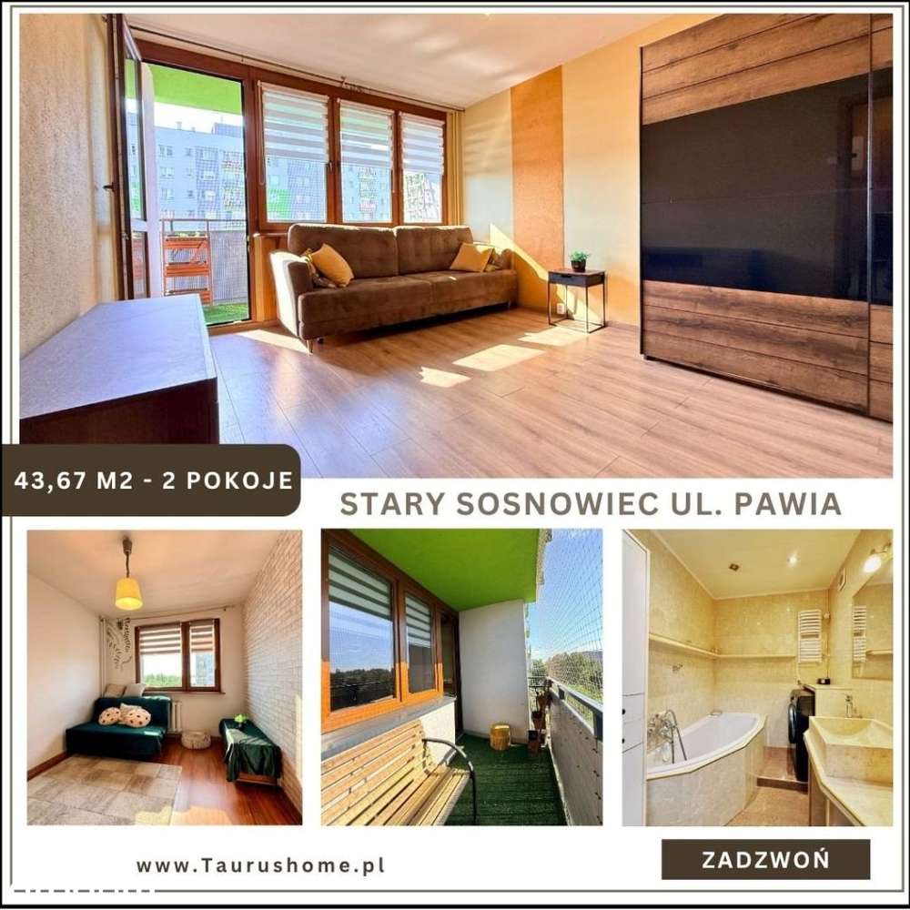Słoneczne 2 Pokoje - Stary Sosnowiec, Ul. Pawia