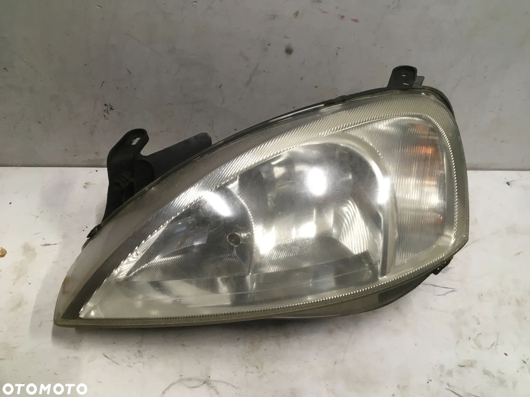 OPEL CORSA C LAMPA REFLEKTOR LEWY LEWA PRZÓD PRZEDNIA EUROPA ORYG. - 1
