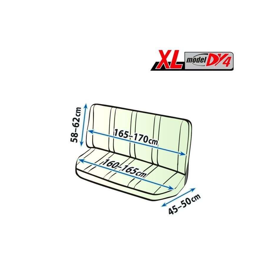 Husa pentru bancheta de patru persoane Ares - DV4, marime XL - 2