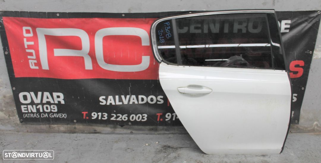 Porta de Trás do Lado Direito Peugeot 308 de 2018 - 1