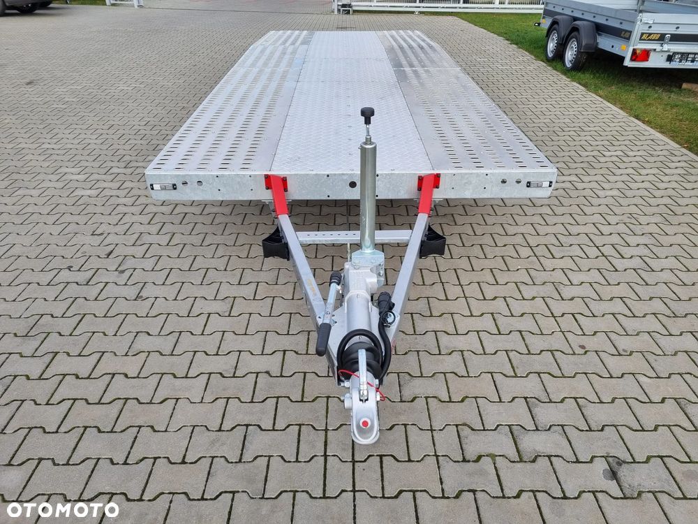 TA-NO Scorpio 55 PREMIUM laweta 3 osiowa 5.5m 3500kg DMC najazdy niski załadunek - 15