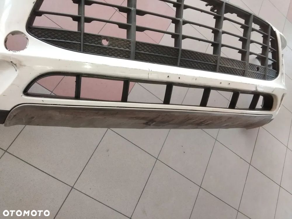Porsche Macan 14- 95B zderzak przedni spoiler metal - 2
