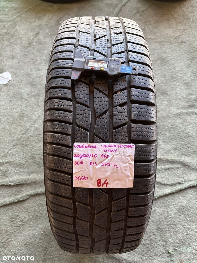 1x 205/60R16 96H continental CONTIWINTERCONTACT TS830P opona zimowa - 1