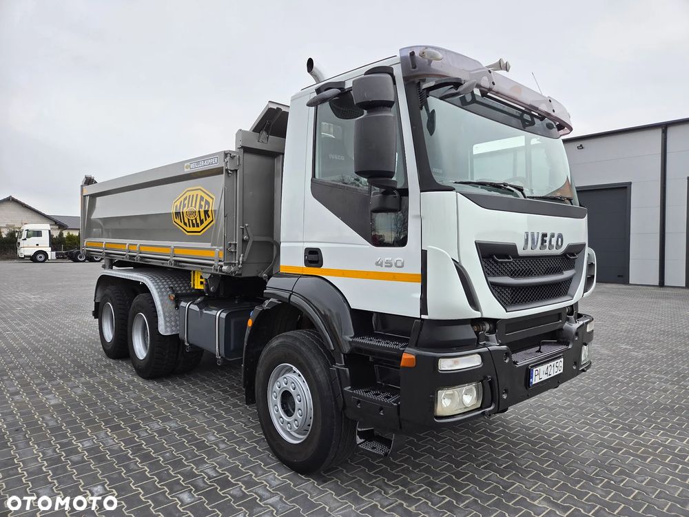 Iveco Trakker 450 / Hydroburta Meiller / 6x4 / Stan idealny!!! / - 4