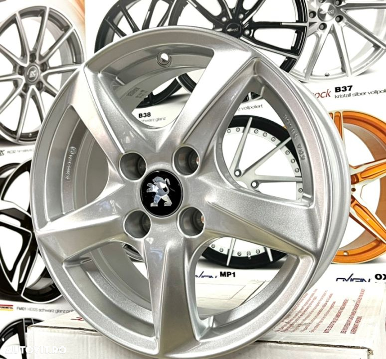 Jante aliaj Peugeot 208, 2008, noi , 15 inch - 10