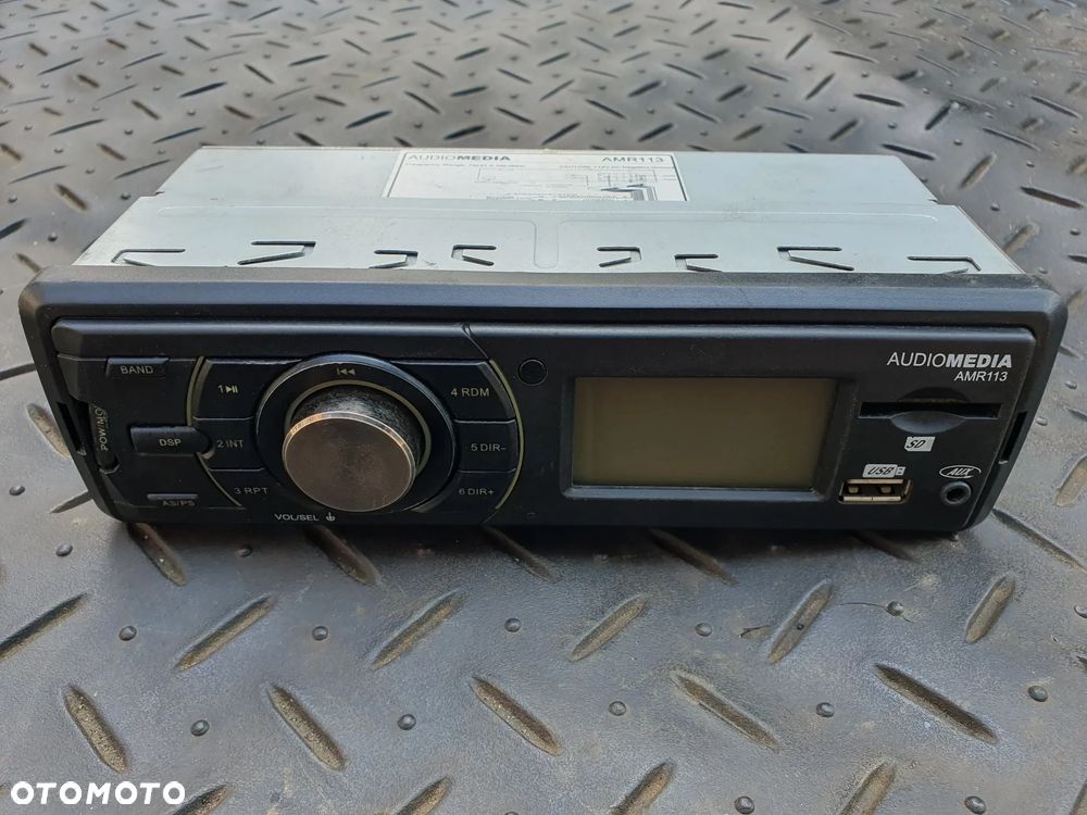 RADIOODTWARZACZ RADIO SAMOCHODOWE AUDIOMEDIA AMR113 SD USB AUX - 1