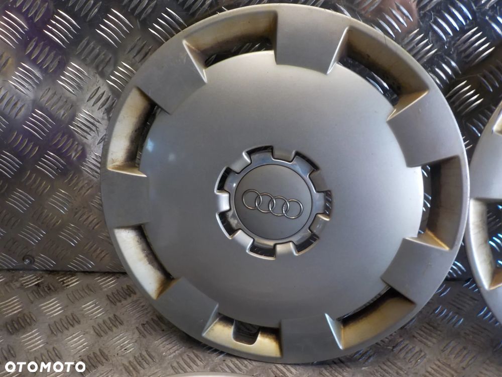 AUDI A3 8P A4 B6 B7 A6 C5 ORYGINALNE KOŁPAKI R16 - 4