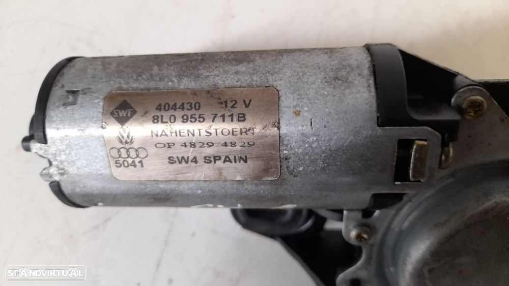 MOTOR LIMPA VIDROS TRASEIRO TRÁS ORIGINAL 8L0955711B AUDI A3 8L 1.6 102CV AVU - 6