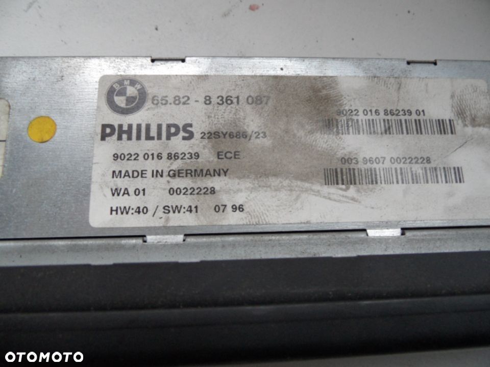 RADIO BMW E39 65828361087 - 4