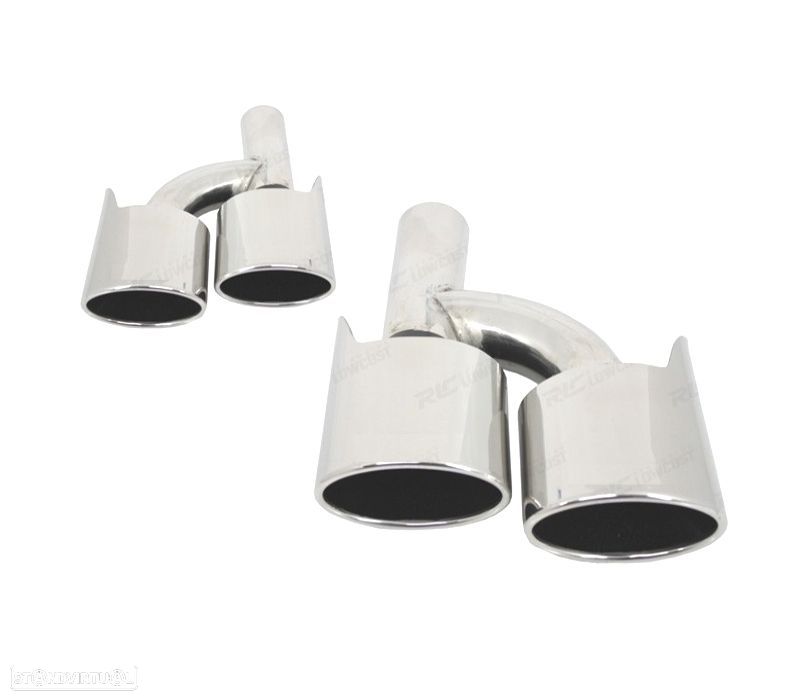 PONTEIRAS DE ESCAPE MERCEDES CLASSE S W220 98-05 LOOK AMG - 1