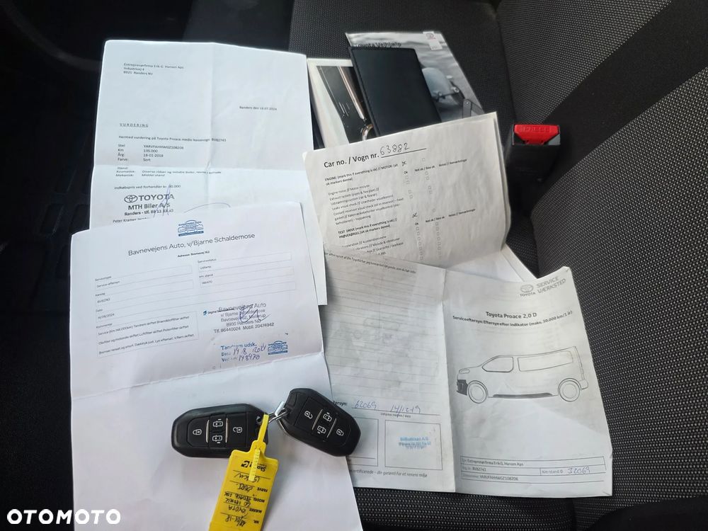 Toyota Proace expert jumper 2,0 D Klimatyzacja tempomat dubel drzwi trafic vivaro long długi l2 - 27