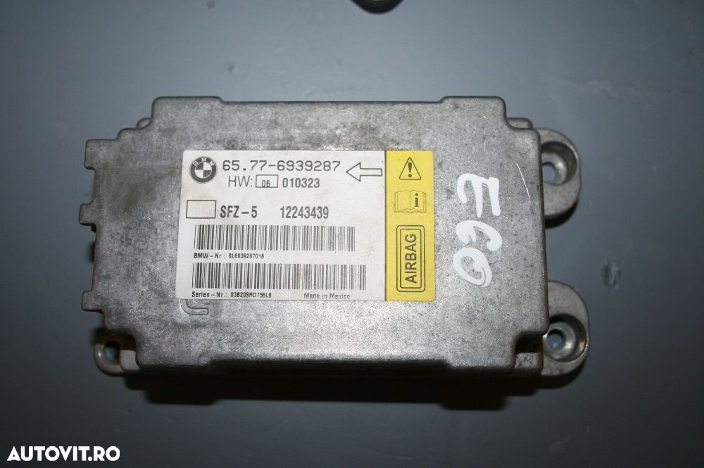 Modul Calculator Airbag Bmw Seria 5 E60 E61 Livram Oriunde - 1
