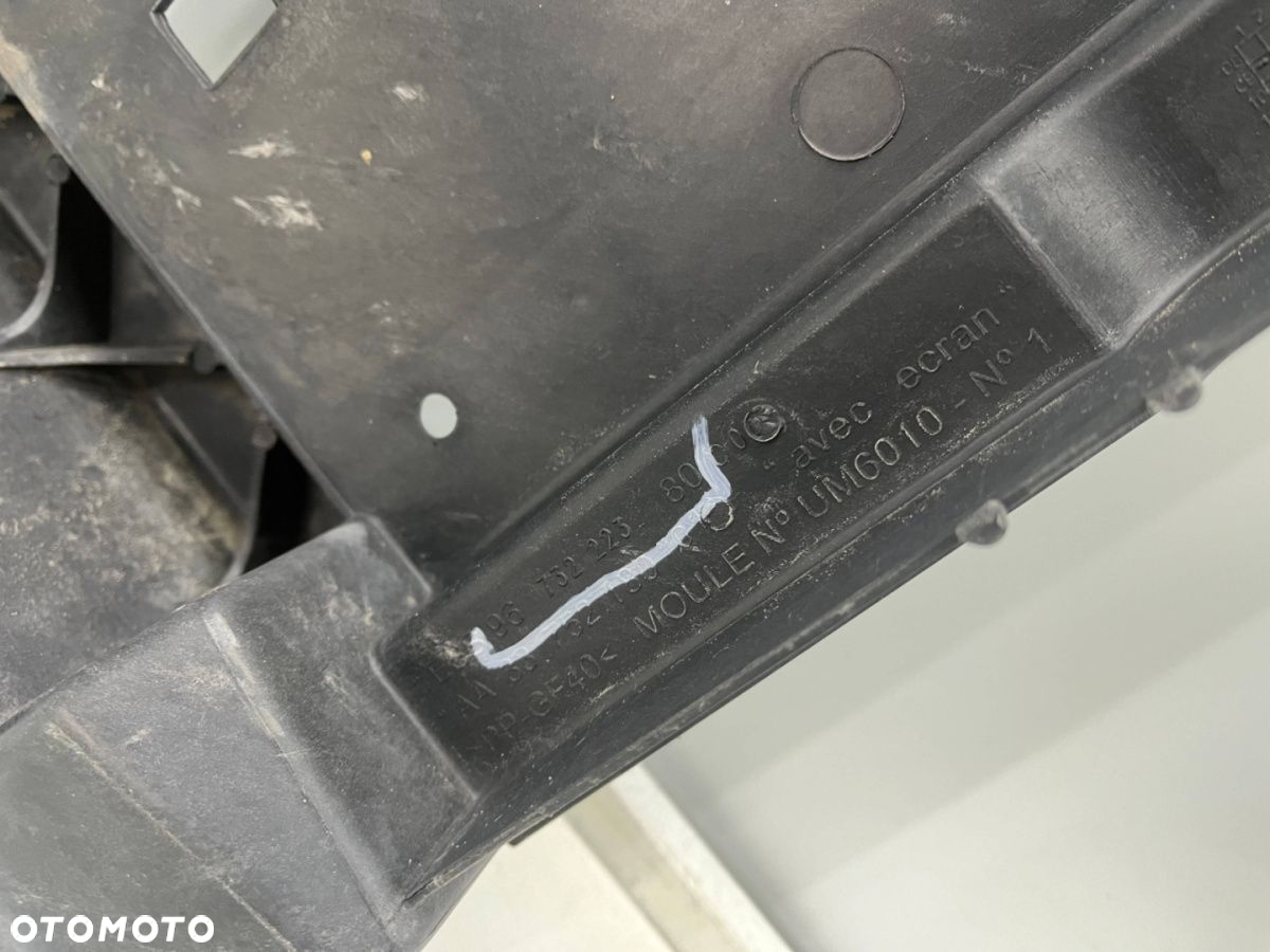 Pas przedni Peugeot 207 LIFT 09-12r. wzmocnienie ramka chłodnic oryginalny 9673222380 - 16