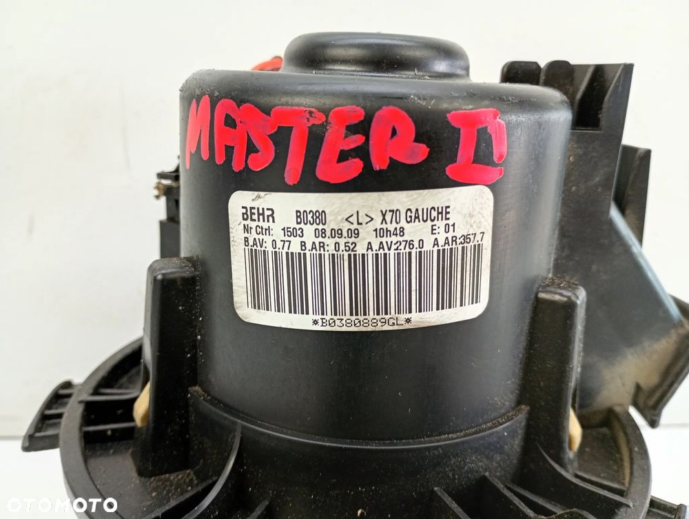 dmuchawa nawiewu wentylator renault master II opel movano a 2003-2010 europa - 4
